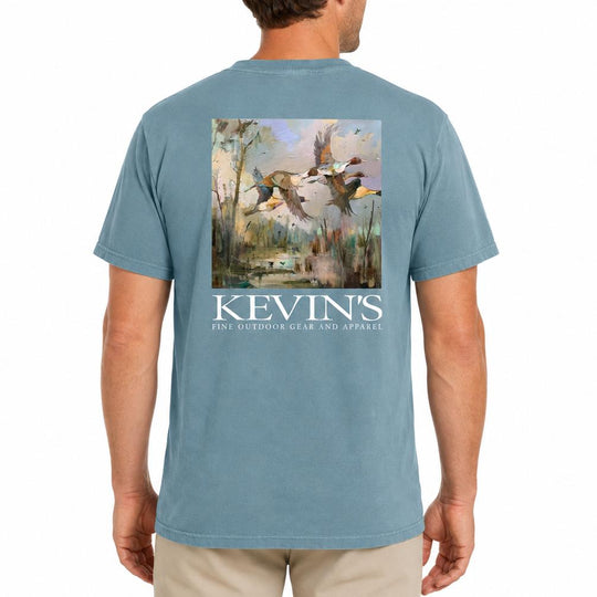 Kevin's Dirk Walker Pintails in Flight Short Sleeve T-Shirt-Men's Clothing-Kevin's Fine Outdoor Gear & Apparel