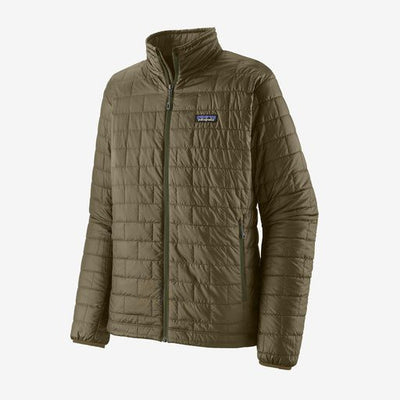Patagonia Men's Nano Puff Jacket-Men's Clothing-Sage Khaki-S-Kevin's Fine Outdoor Gear & Apparel