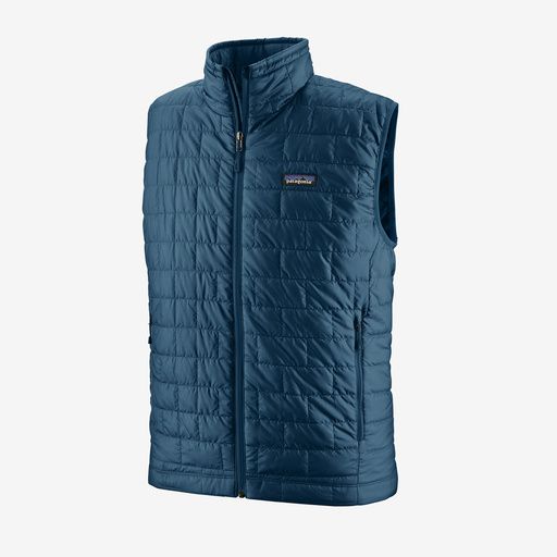 Patagonia Men's Nano Puff Vest-Men's Clothing-Lagom Blue-S-Kevin's Fine Outdoor Gear & Apparel