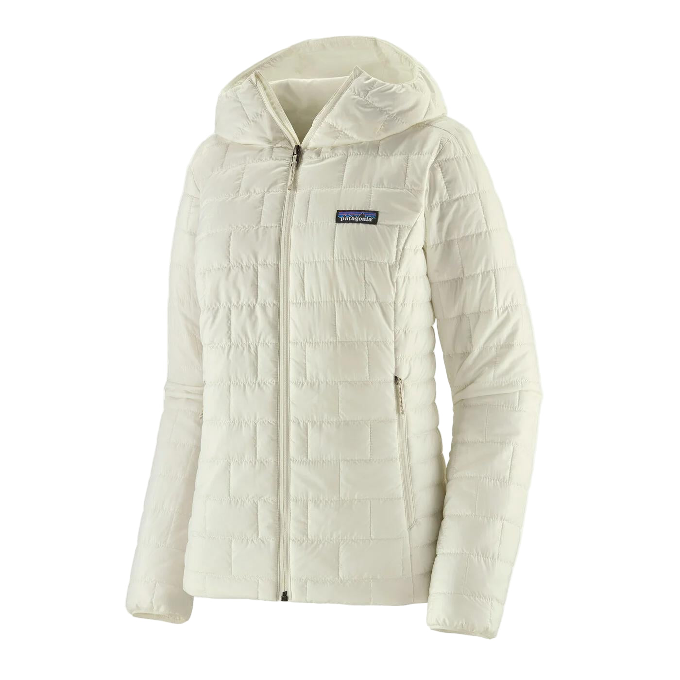 Patagonia Women's Nano Puff Hoody-Women's Clothing-Birch White-XS-Kevin's Fine Outdoor Gear & Apparel