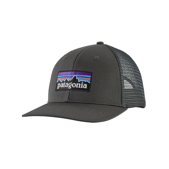 Patagonia P-6 Logo LoPro Trucker Hat-Men's Accessories-Forge Grey-Kevin's Fine Outdoor Gear & Apparel