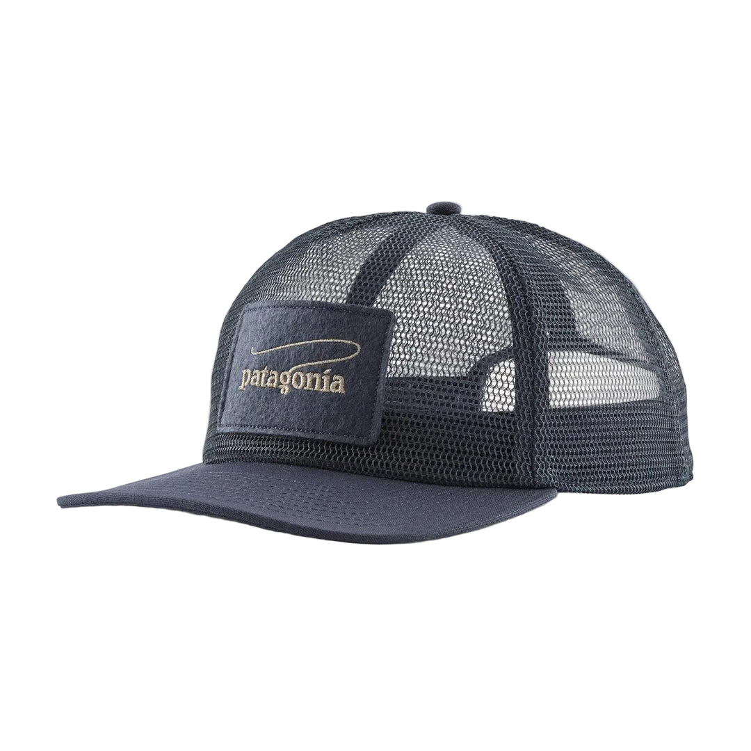 Patagonia Breezefarer Cap-Men's Accessories-Casting Logo: Smolder Blue-Kevin's Fine Outdoor Gear & Apparel