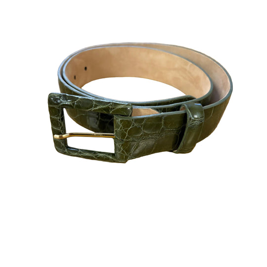 Glazed Alligator Belt-Women's Accessories-Kevin's Fine Outdoor Gear & Apparel