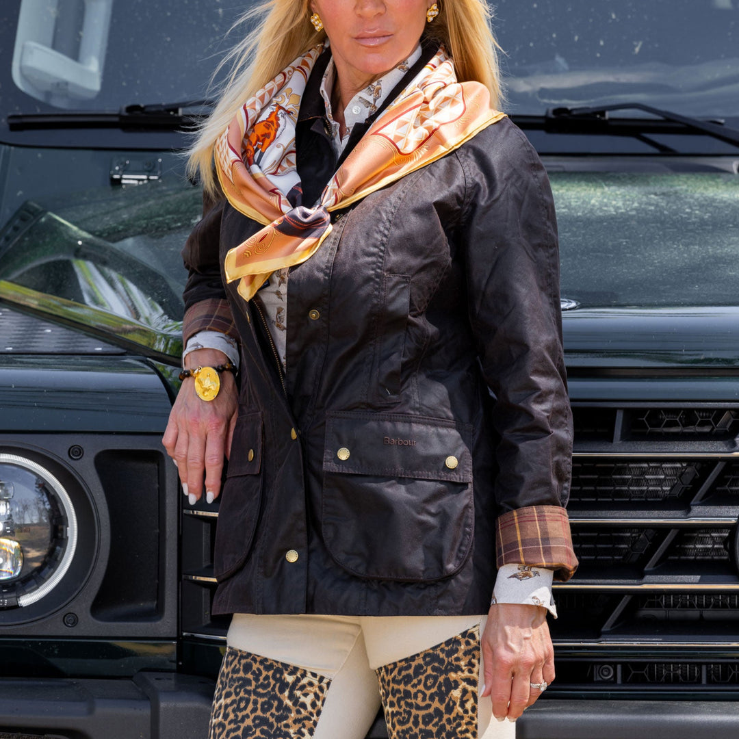 Barbour Classic Beadnell Wax Jacket Size 18 Barbour Jackets