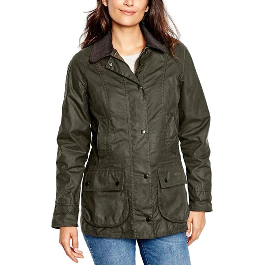 Barbour Ladies Classic Beadnell Waxed Jacket-Women's Clothing-Kevin's Fine Outdoor Gear & Apparel