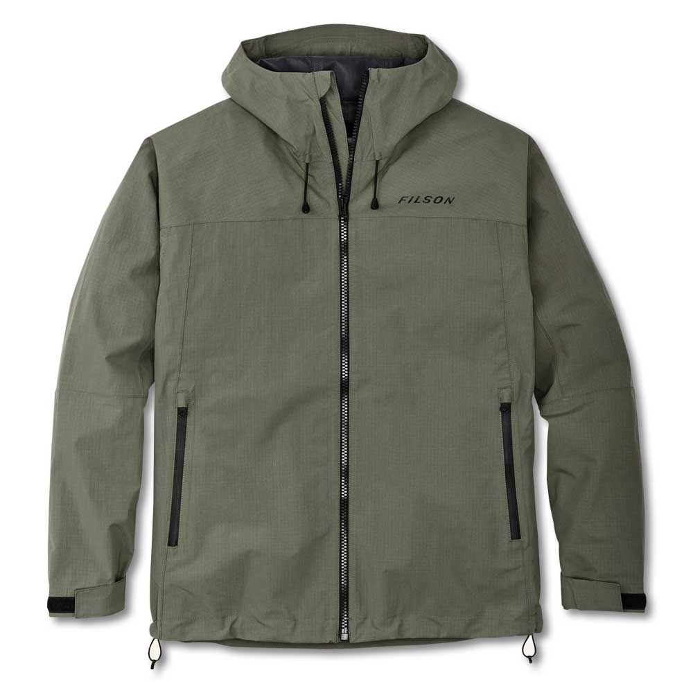 Filson Swiftwater Rain Jacket-Men's Clothing-Service Green-M-Kevin's Fine Outdoor Gear & Apparel