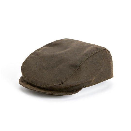 Barbour Dog Wax Flat Cap-Men's Accessories-Olive-S/M-Kevin's Fine Outdoor Gear & Apparel