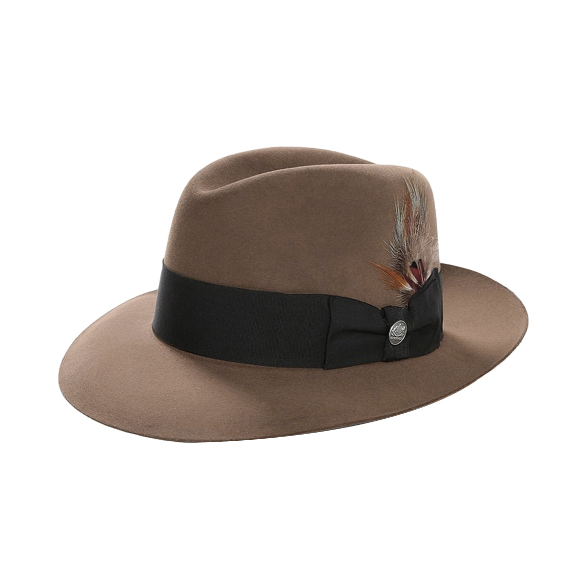 Stetson Temple Fedora Hat-Men's Accessories-Kevin's Fine Outdoor Gear & Apparel