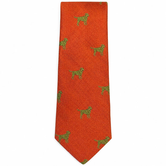 Kevin's Finest Labrador Tie-Liquidate-ORANGE-Kevin's Fine Outdoor Gear & Apparel