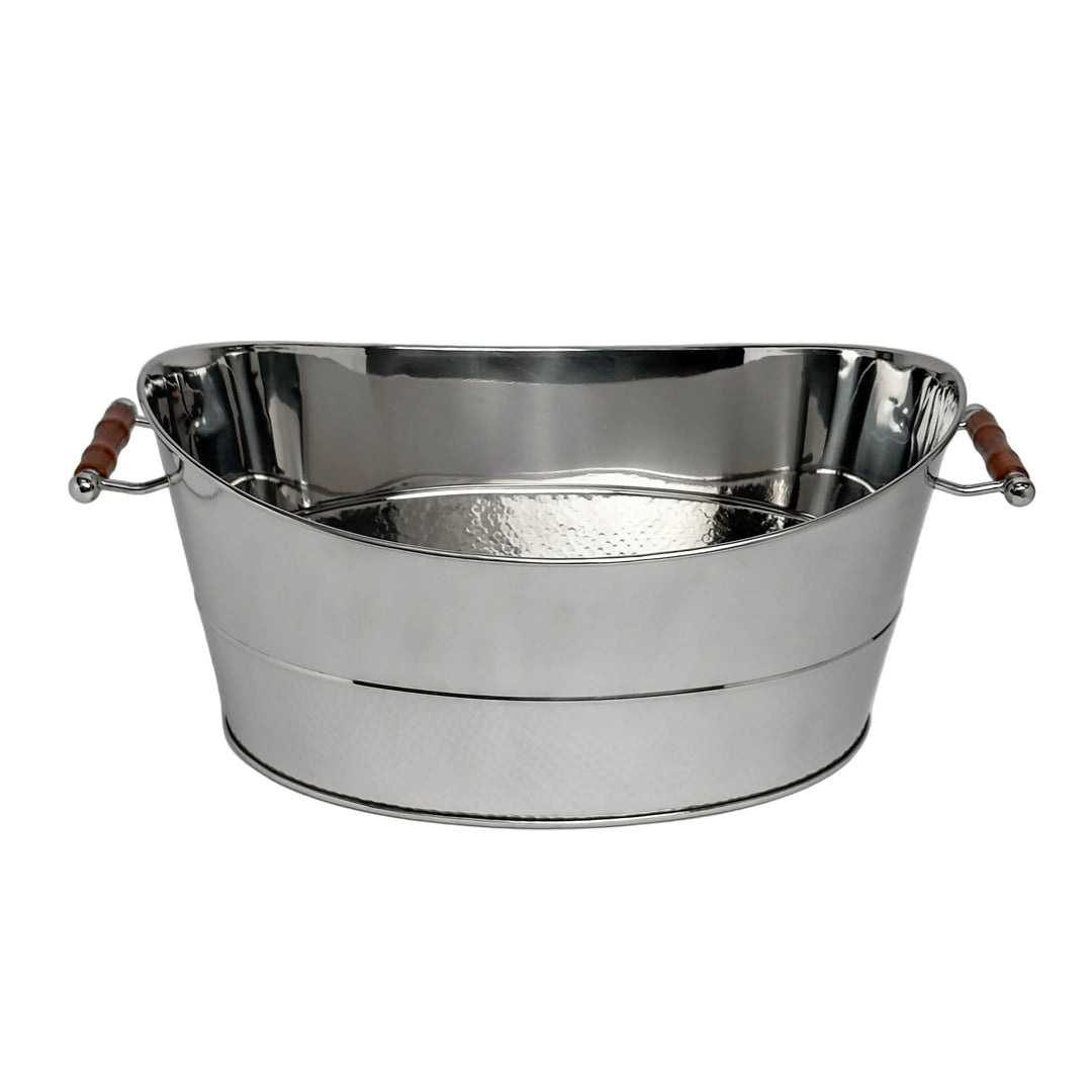 Stainless Steel Oval Beverage Tub with Handles-Home/Giftware-Kevin's Fine Outdoor Gear & Apparel