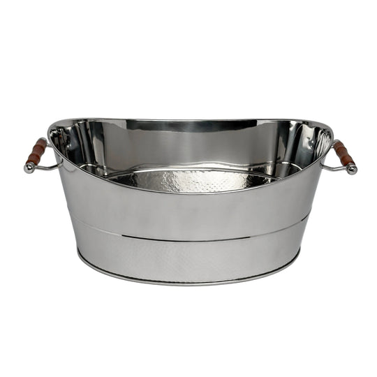 Stainless Steel Oval Beverage Tub with Handles-Home/Giftware-Kevin's Fine Outdoor Gear & Apparel