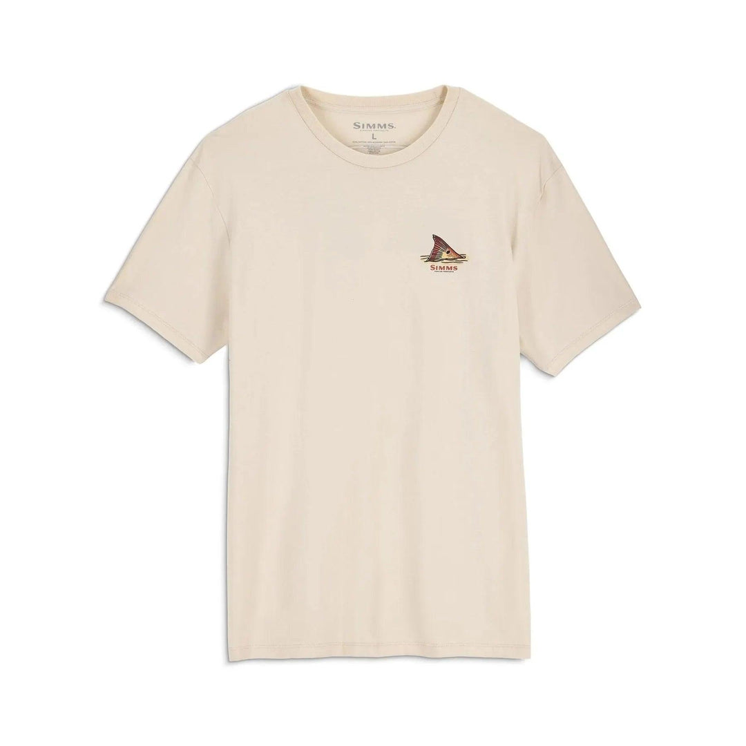Simms Men's Redfish T-Shirt-Men's Clothing-Natural-M-Kevin's Fine Outdoor Gear & Apparel