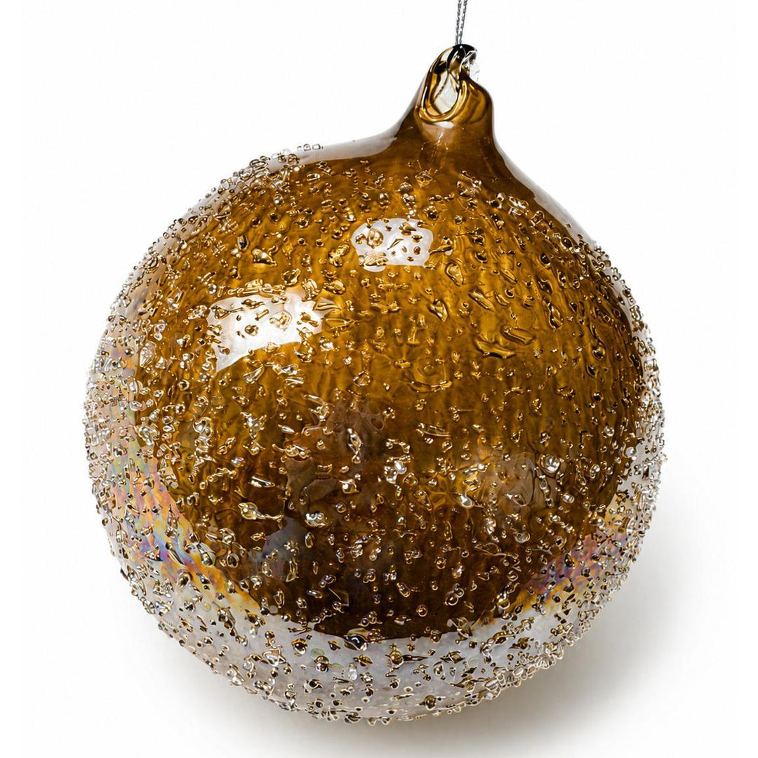 120mm Glass Beaded Ball Ornament