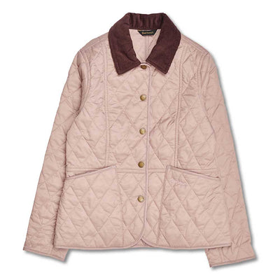 Barbour Girls Liddesdale Quilted Jacket-Children's Clothing-Gardenia Pink-S-Kevin's Fine Outdoor Gear & Apparel