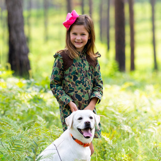 Kevin's Girls Vintage Camo Shirt Dress-Children's Clothing-Kevin's Fine Outdoor Gear & Apparel