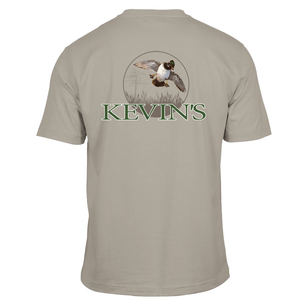 Kevin's Flying Duck Short Sleeve T-Shirt-Men's Clothing-Sandstone-S-Kevin's Fine Outdoor Gear & Apparel