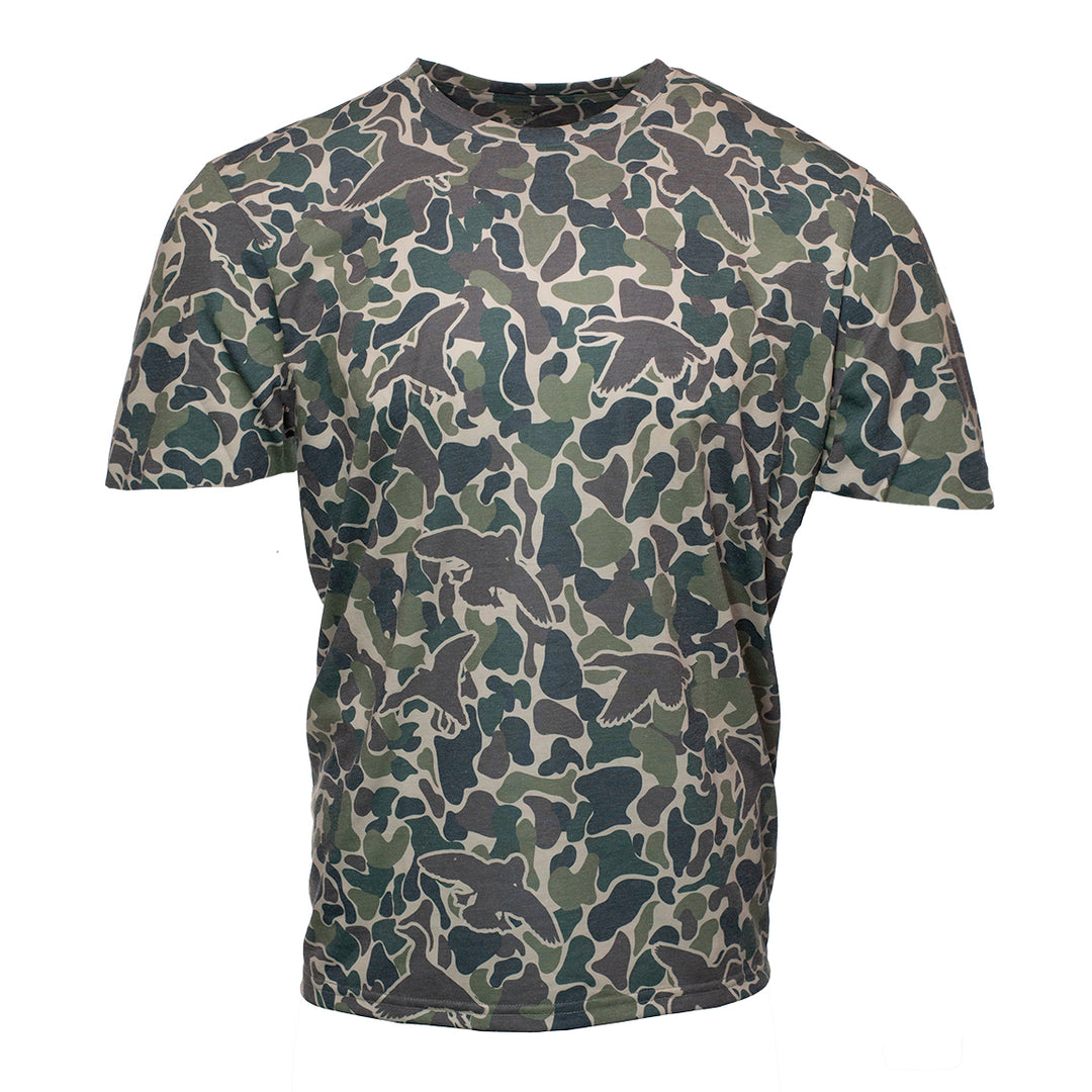 Kevin's Vintage Duck Camo DriRelease T-Shirt-Men's Clothing-Kevin's Fine Outdoor Gear & Apparel
