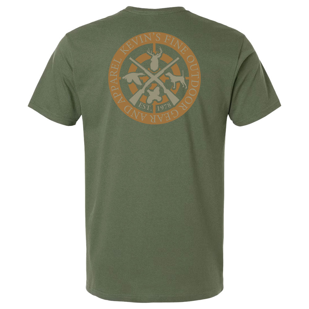 Kevin's Quad Logo DriRelease Short Sleeve Shirt-Men's Clothing-Kevin's Fine Outdoor Gear & Apparel