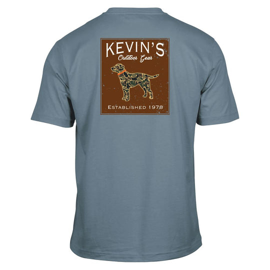 Kevin's Kids Camo Dog Short Sleeve T-Shirt-Children's Clothing-Ice Blue-XS-Kevin's Fine Outdoor Gear & Apparel