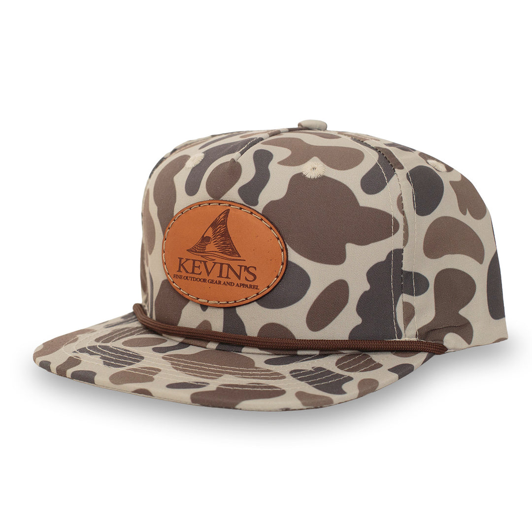 Kevin's Red Fish Kids Rope Cap-Men's Accessories-Slough Camo-Kevin's Fine Outdoor Gear & Apparel