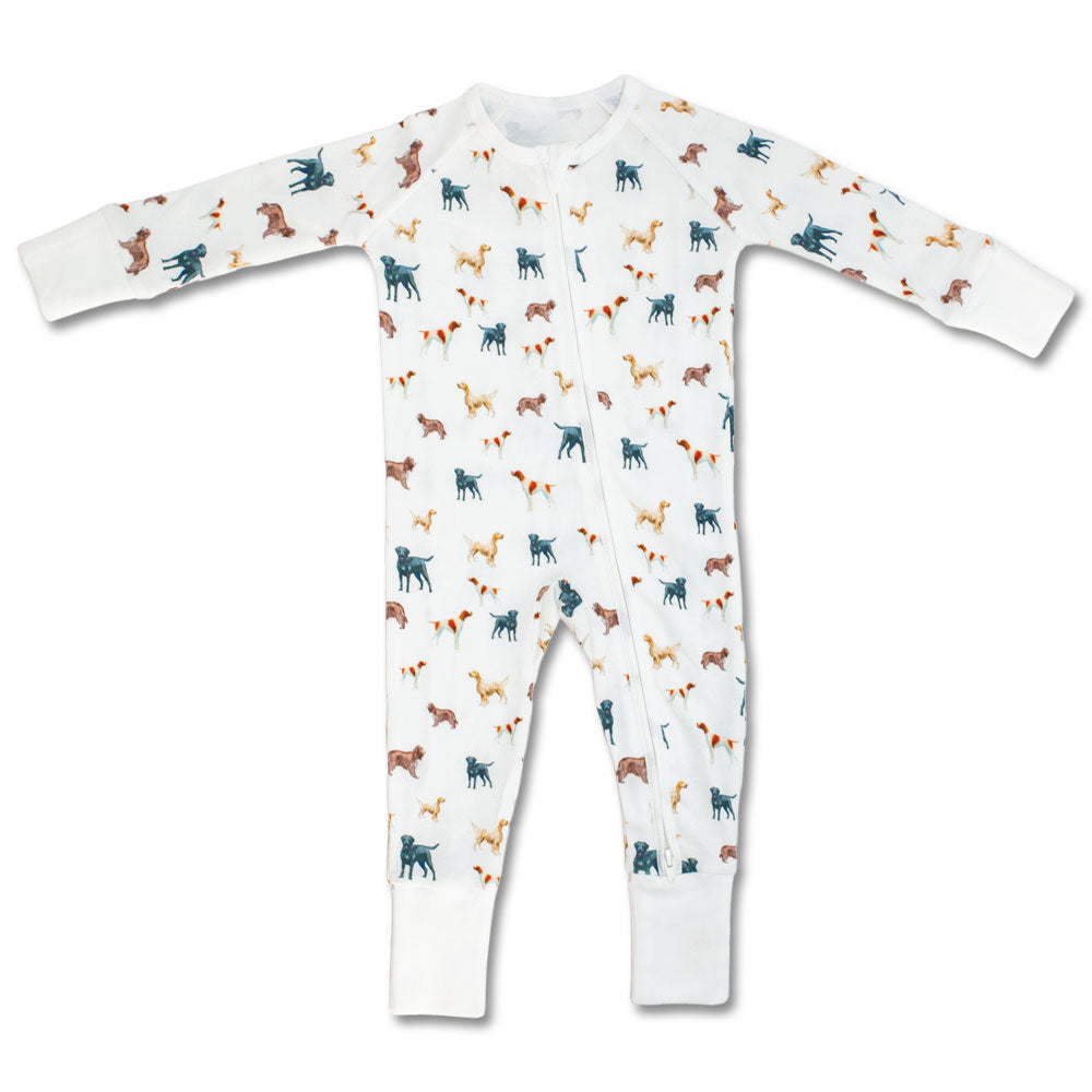 Kevin's Baby Boy Convertible Footie Pajamas-Children's Clothing-White-3 Months-Kevin's Fine Outdoor Gear & Apparel