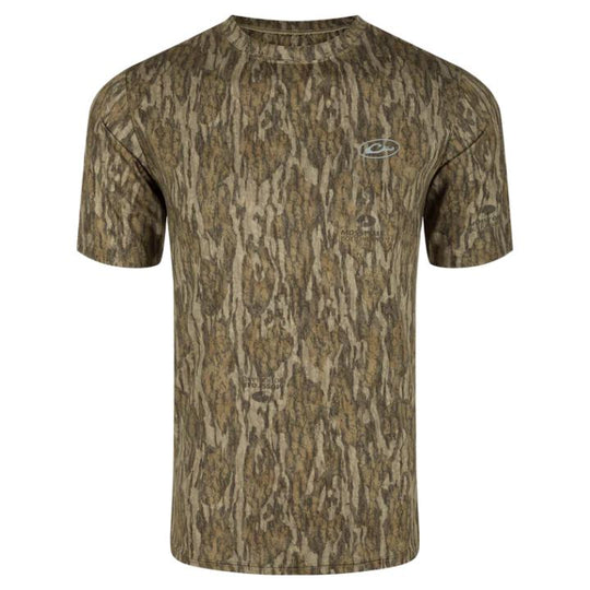 Drake Youth EST Camo Performance Short Sleeve Crew-Children's Clothing-Kevin's Fine Outdoor Gear & Apparel