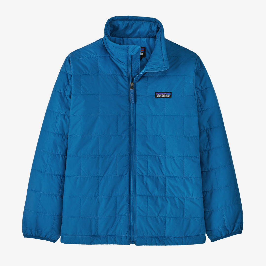 Patagonia Kid's Nano Puff Brick Quilt Jacket-Children's Clothing-Endless Blue-XS-Kevin's Fine Outdoor Gear & Apparel