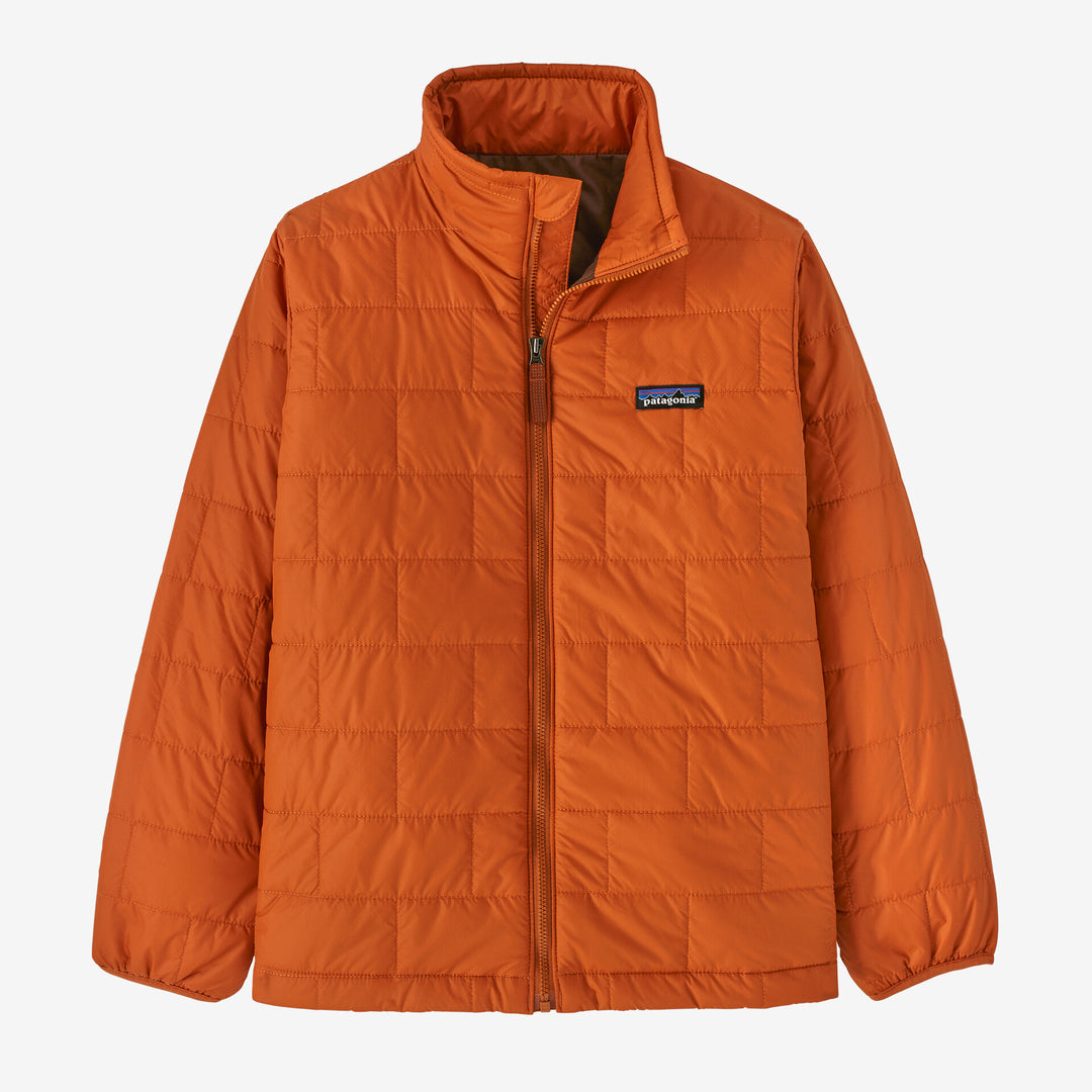 Patagonia Kid's Nano Puff Brick Quilt Jacket-Children's Clothing-Redtail Rust-XS-Kevin's Fine Outdoor Gear & Apparel