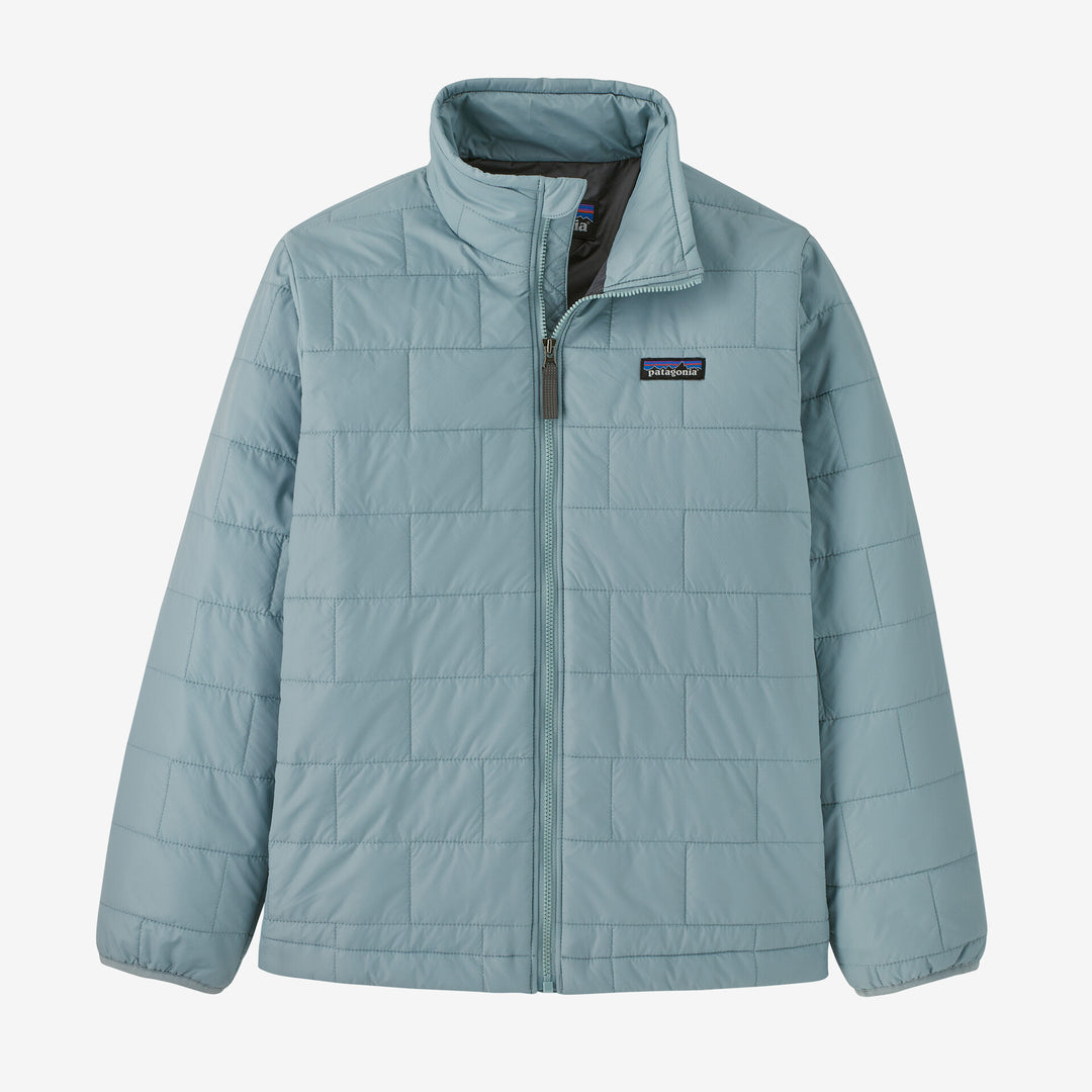 Patagonia Kid's Nano Puff Brick Quilt Jacket-Children's Clothing-Thermal Blue-XS-Kevin's Fine Outdoor Gear & Apparel