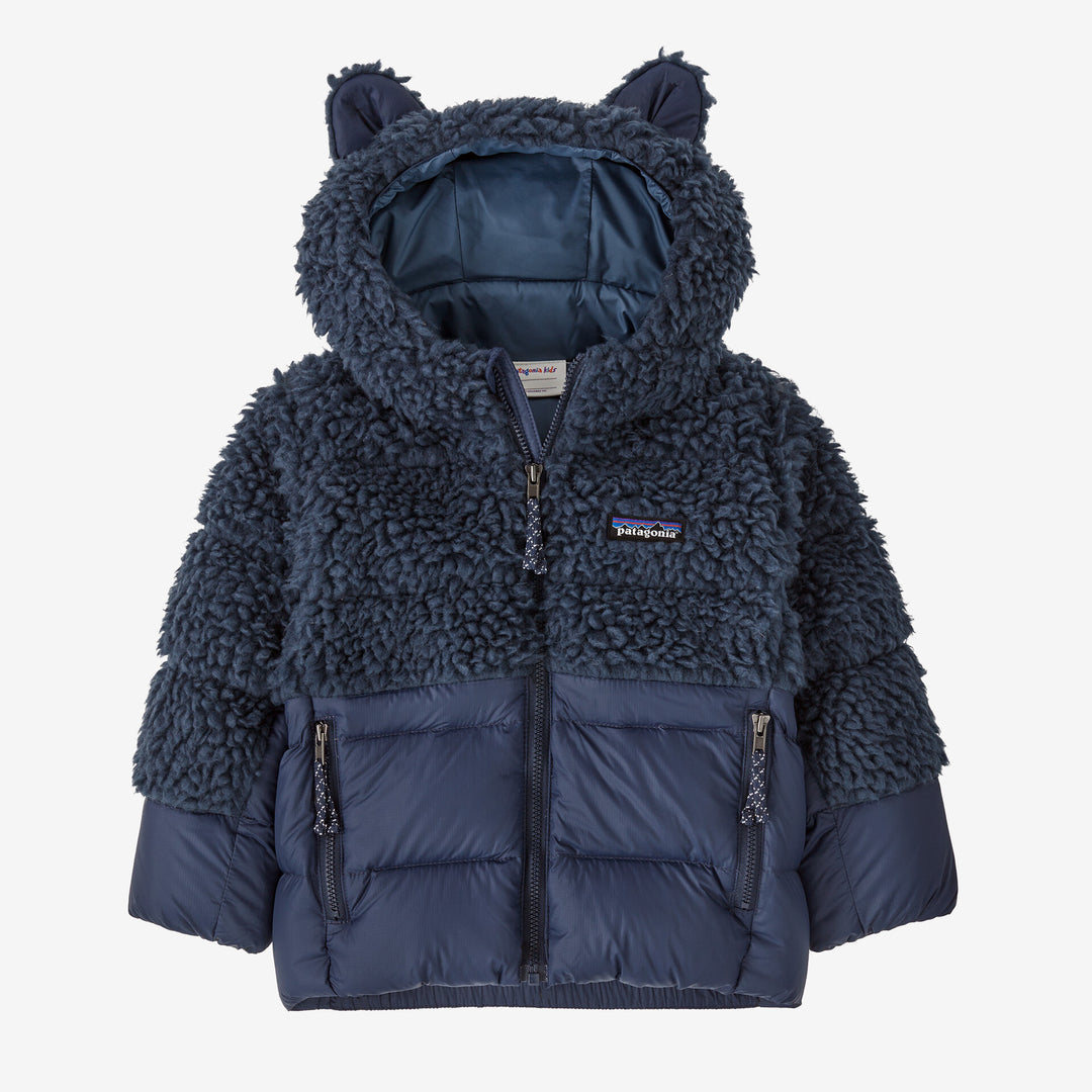 Patagonia Baby Hi-Loft Furry Friends Jacket-Children's Clothing-New Navy-6M-Kevin's Fine Outdoor Gear & Apparel