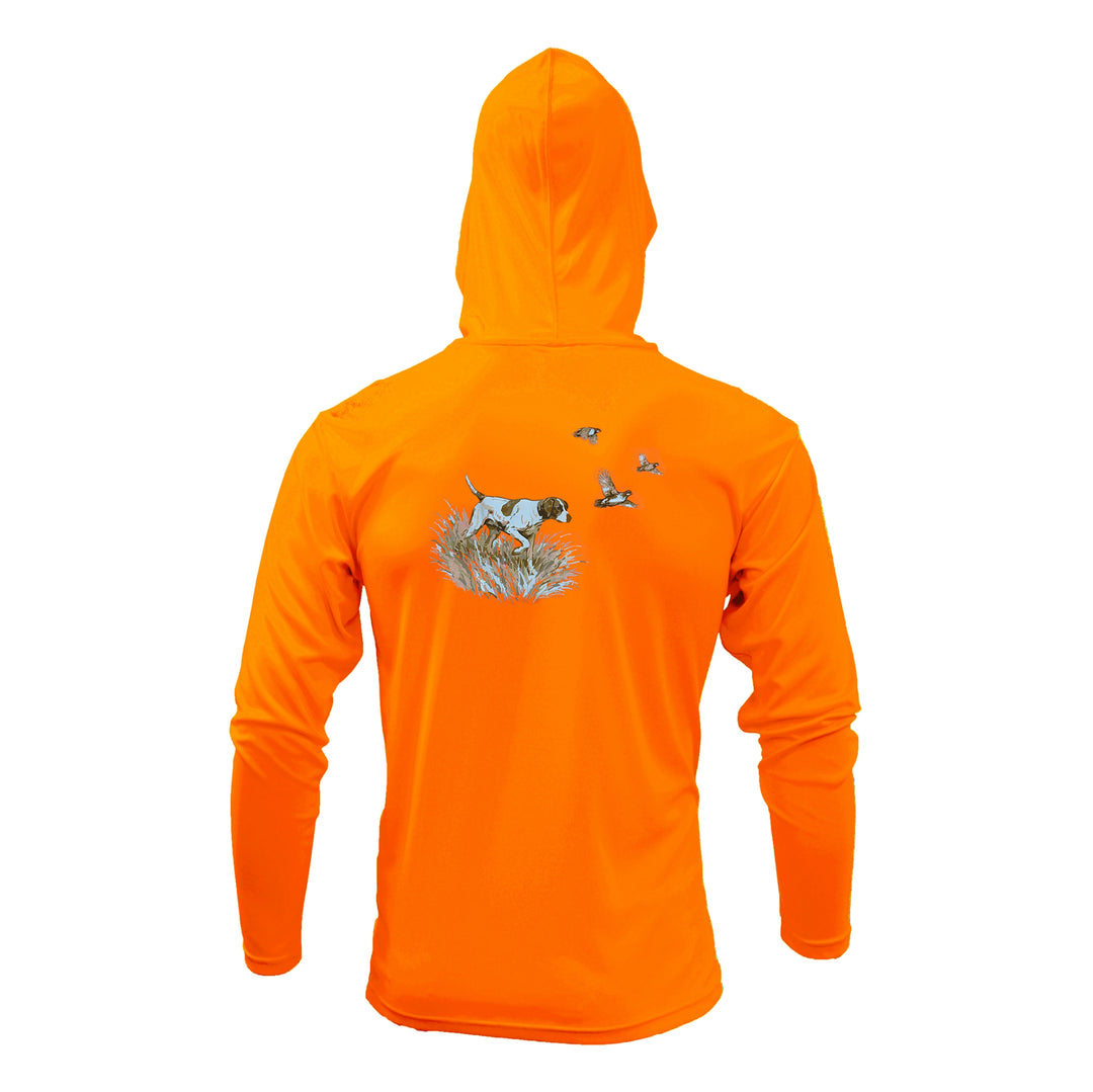 Kevin's Kids Graphic Long Sleeve Performance Hoodie-Children's Clothing-Kevin's Fine Outdoor Gear & Apparel