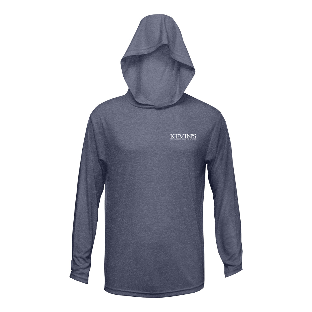 Kevin's Kid's Duck Dog Circle Long Sleeve Performance Hoodie-Children's Clothing-Kevin's Fine Outdoor Gear & Apparel