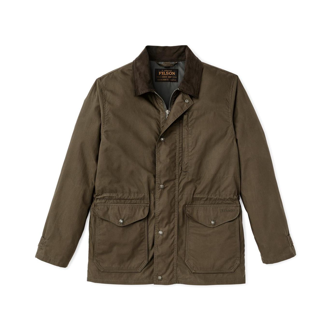 Filson Cover Cloth Mile Marker Waxed Cotton Coat – Kevin's Fine