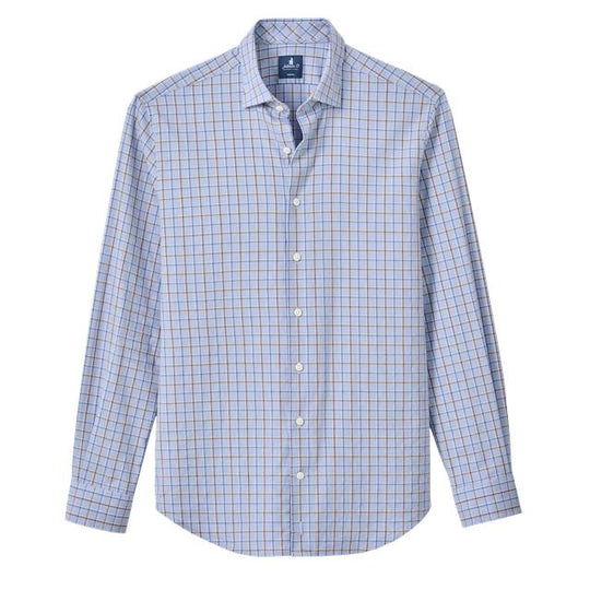 Johnnie-O Chestnut Pane Button-Down Shirt-Men's Clothing-Kevin's Fine Outdoor Gear & Apparel