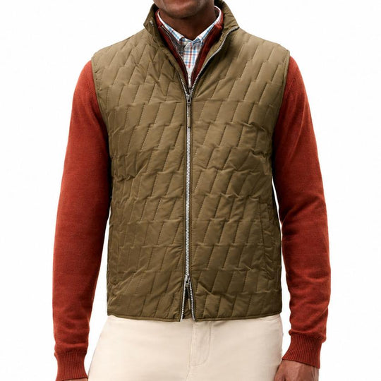 Johnnie-O Belfry Lightweight Quilted Puffer Vest-Men's Clothing-Kevin's Fine Outdoor Gear & Apparel