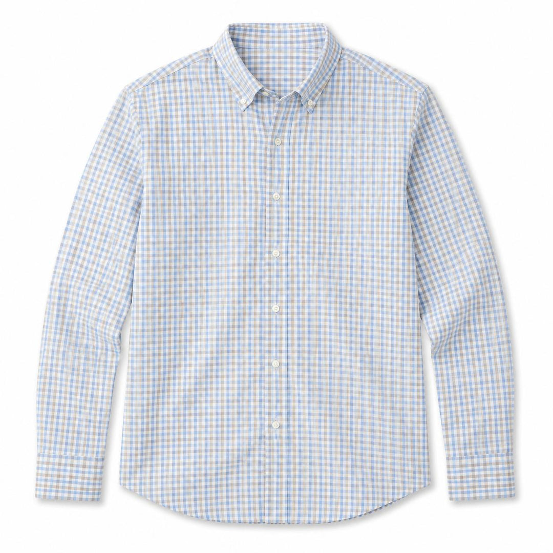 Johnnie-O Chatham Gingham Performance Button-Down-Men's Clothing-Kevin's Fine Outdoor Gear & Apparel