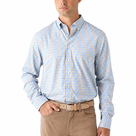 Johnnie-O Chatham Gingham Performance Button-Down-Men's Clothing-Kevin's Fine Outdoor Gear & Apparel