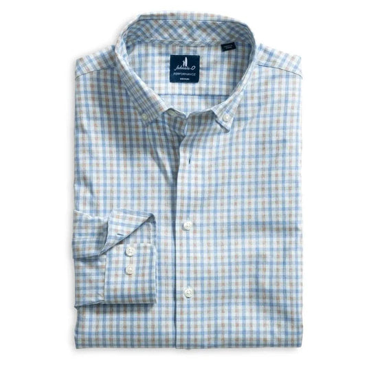 Johnnie-O Chatham Gingham Performance Button-Down-Men's Clothing-Kevin's Fine Outdoor Gear & Apparel