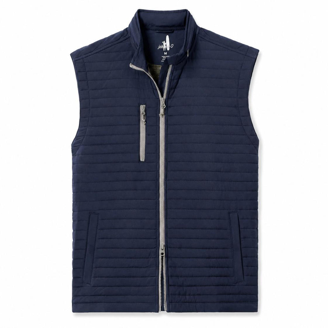 Johnnie-O Crosswind Quilted Performance Vest-Men's Clothing-Kevin's Fine Outdoor Gear & Apparel