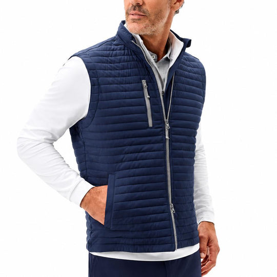Johnnie-O Crosswind Quilted Performance Vest-Men's Clothing-Kevin's Fine Outdoor Gear & Apparel