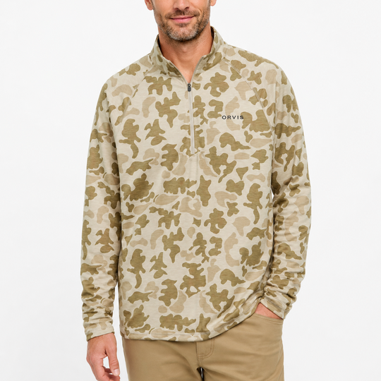 Orvis Men's DriCast 1/4 Zip-Men's Clothing-Kevin's Fine Outdoor Gear & Apparel