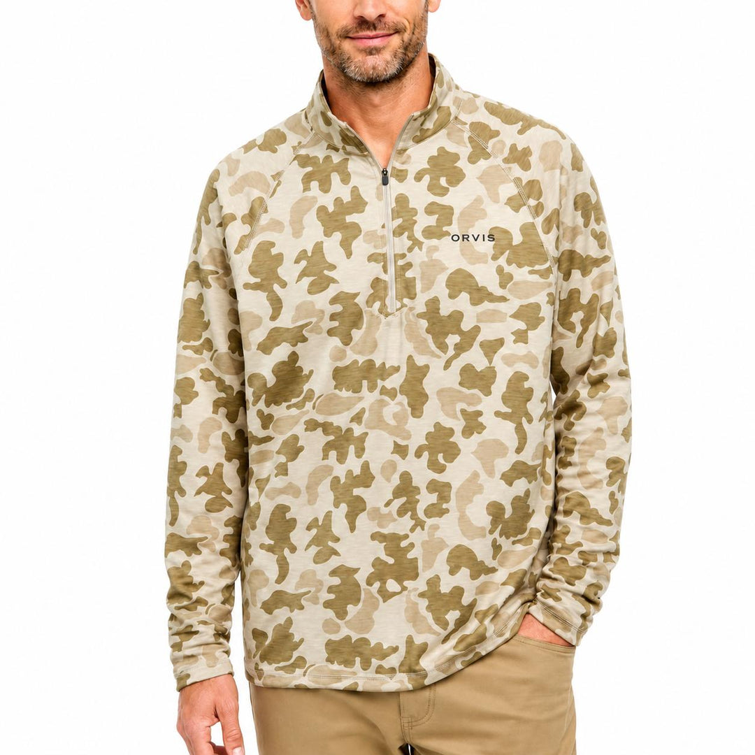 Orvis Men's DriCast 1/4 Zip-Men's Clothing-Kevin's Fine Outdoor Gear & Apparel
