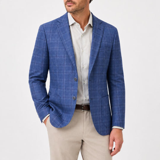 Johnnie-O Donington Plaid Sports Coat-Men's Clothing-Kevin's Fine Outdoor Gear & Apparel