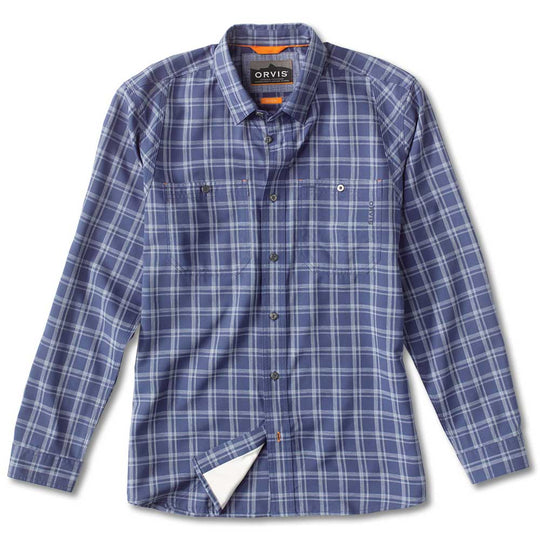 Orvis Chambray Long Sleeve Work Shirt-Men's Clothing-Dusk-S-Kevin's Fine Outdoor Gear & Apparel