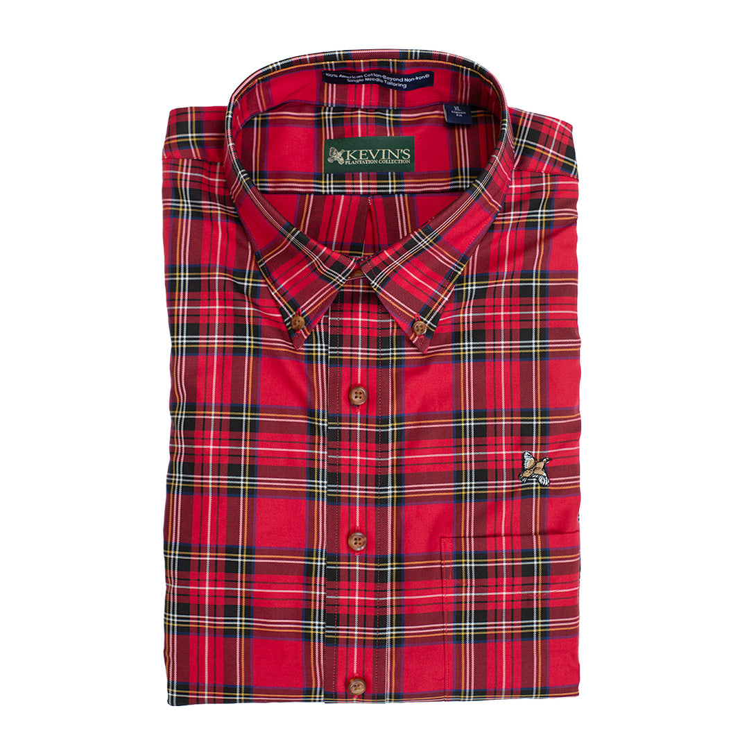Kevin's Fowler Quail Embroidered Long Sleeve Performance Shirt-Men's Clothing-Kevin's Fine Outdoor Gear & Apparel