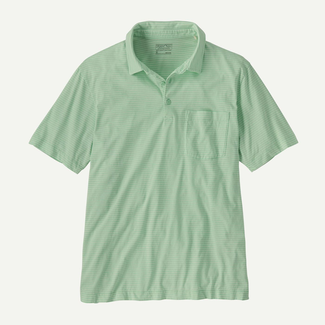 Patagonia Men's Daily Polo-Men's Clothing-Seashore: Rinsed Green-S-Kevin's Fine Outdoor Gear & Apparel