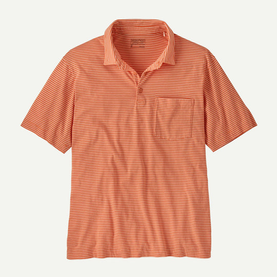 Patagonia Men's Daily Polo-Men's Clothing-Seashore: Rock Melon-S-Kevin's Fine Outdoor Gear & Apparel