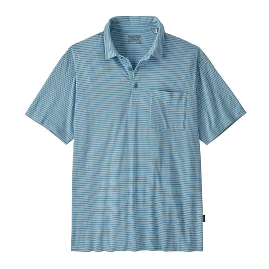 Patagonia Men's Daily Polo-Men's Clothing-Twin Rope:Shore Blue-S-Kevin's Fine Outdoor Gear & Apparel