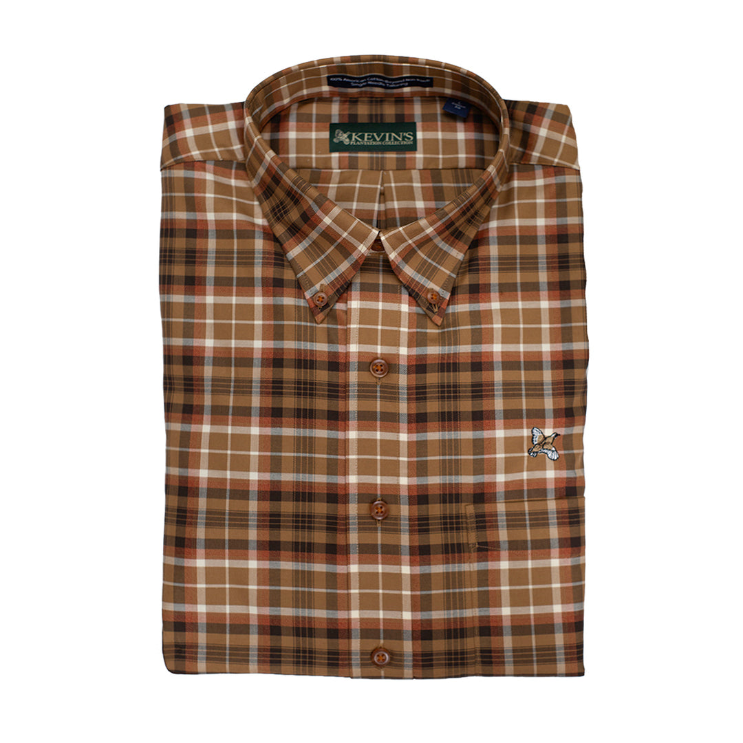 Kevin's Marsh Quail Embroidered Long Sleeve Performance Shirt-Men's Clothing-Kevin's Fine Outdoor Gear & Apparel
