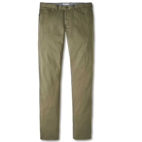 Peter Millar Ultimate Sateen Five Pocket Pant-Men's Clothing-Military-32-Kevin's Fine Outdoor Gear & Apparel
